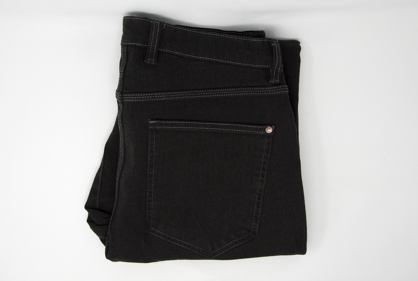 4-way stretch BLACK overdye CORDURA® skinny jeans