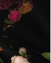 LONG floral cotton MASK