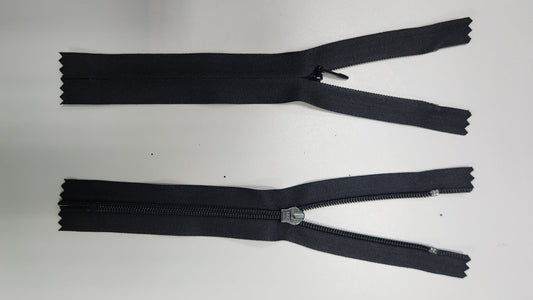 YKK invisible 1-way #5 coil ZIPPERS made in Japan