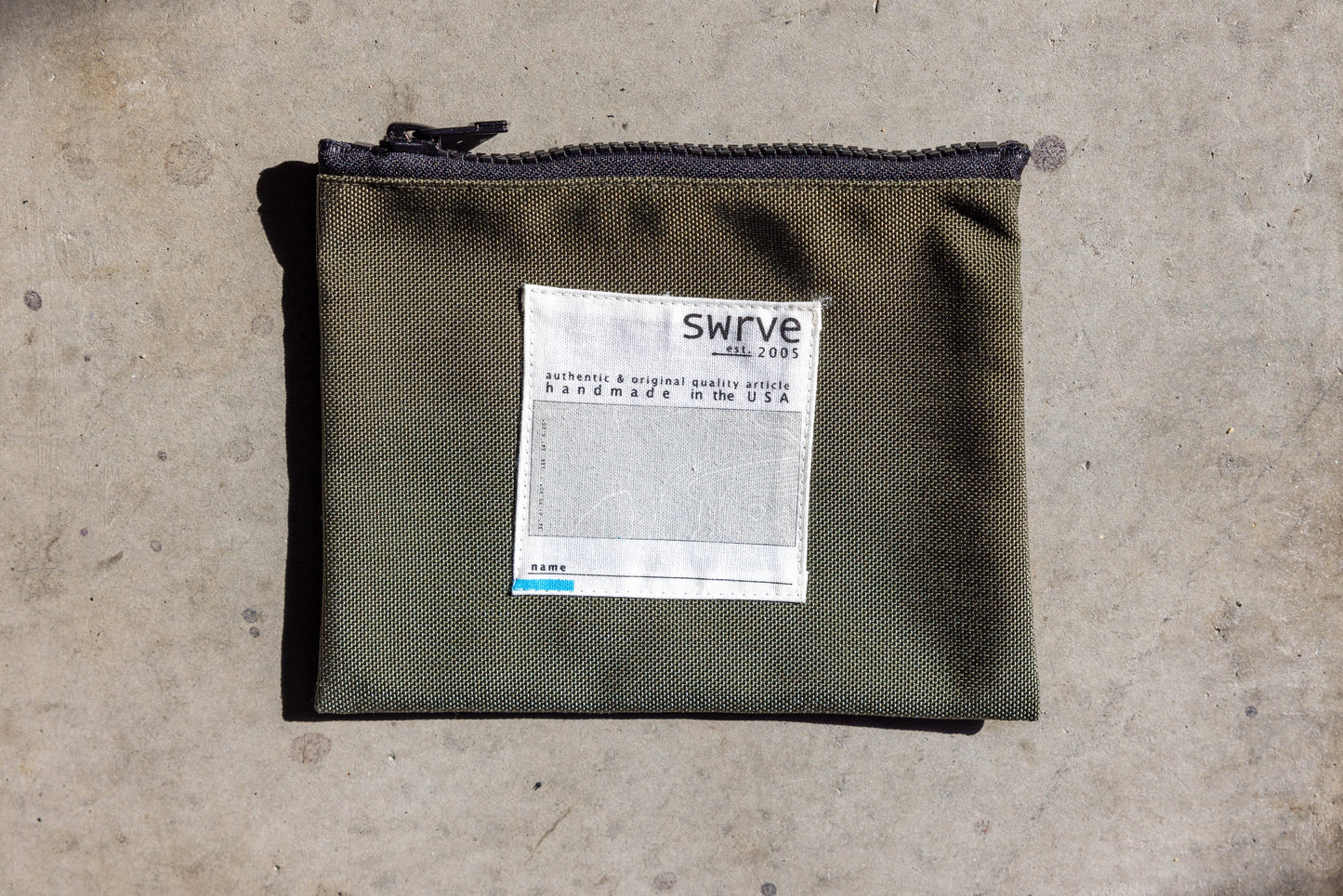 SAGE CORDURA TRAVEL POUCH