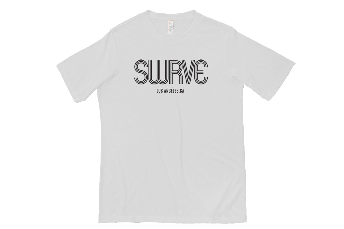 super soft TRI-BLEND 1968 swrve logo T-SHIRT