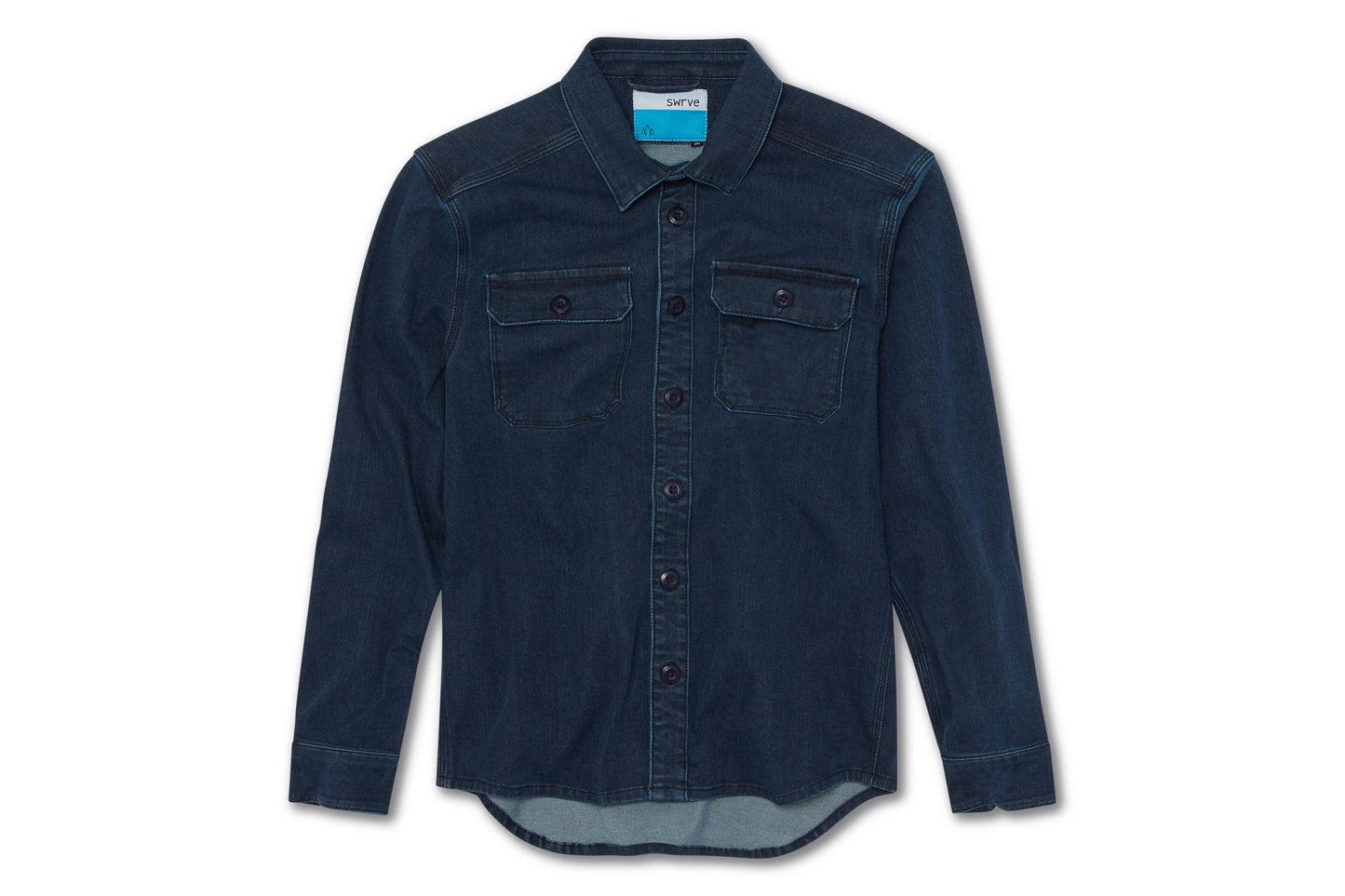 heavyweight CORDURA® DENIM shirt jacket with 4-way stretch