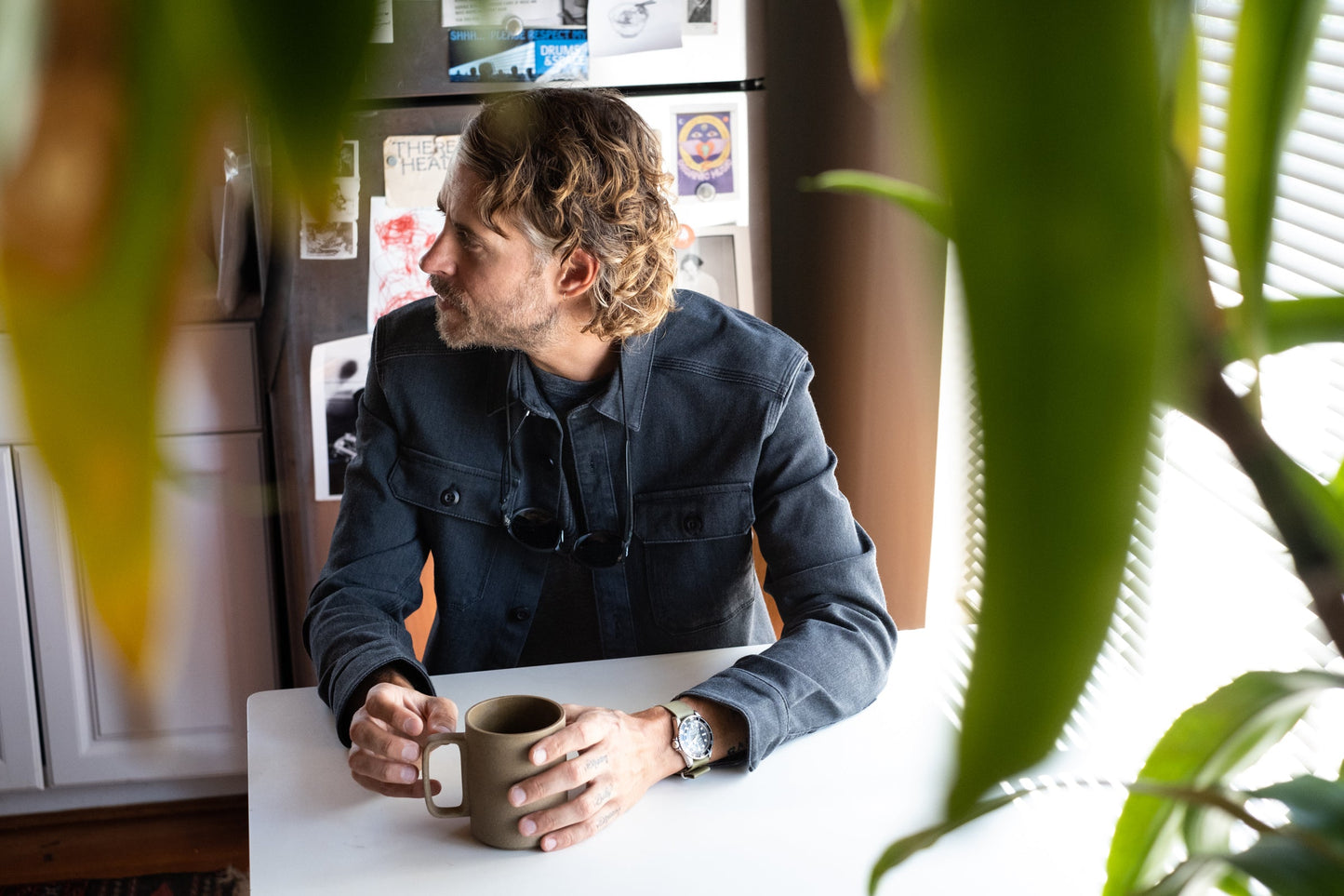 heavyweight CORDURA® DENIM shirt jacket with 4-way stretch