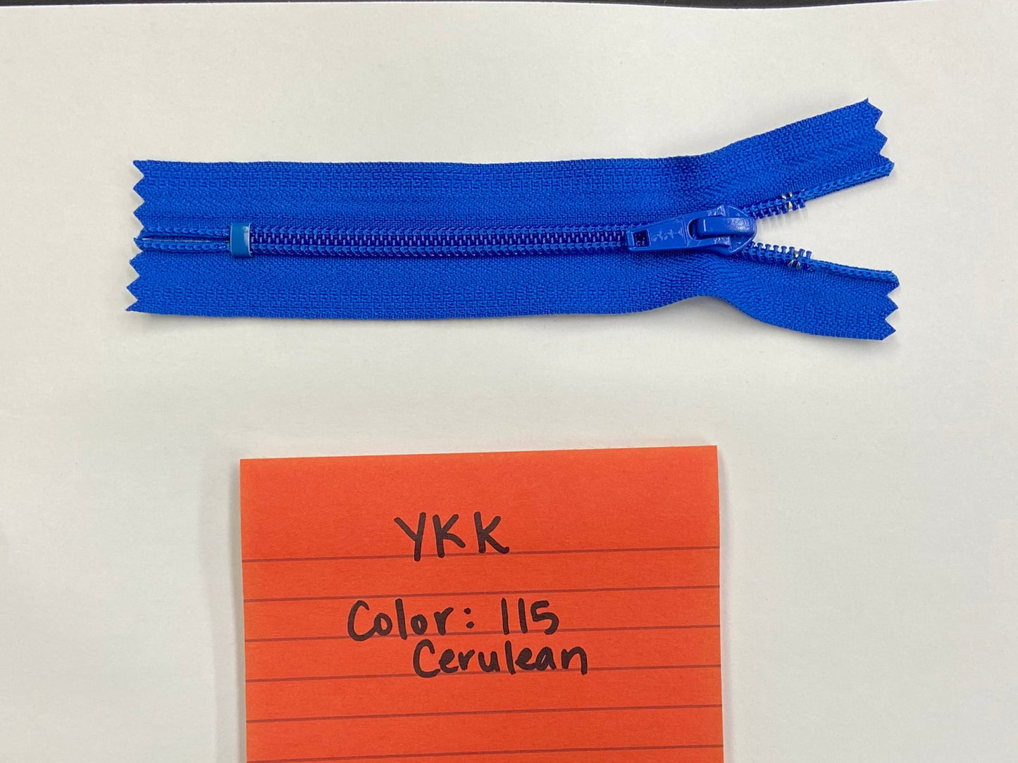 1 open end locking coil ZIPPERS