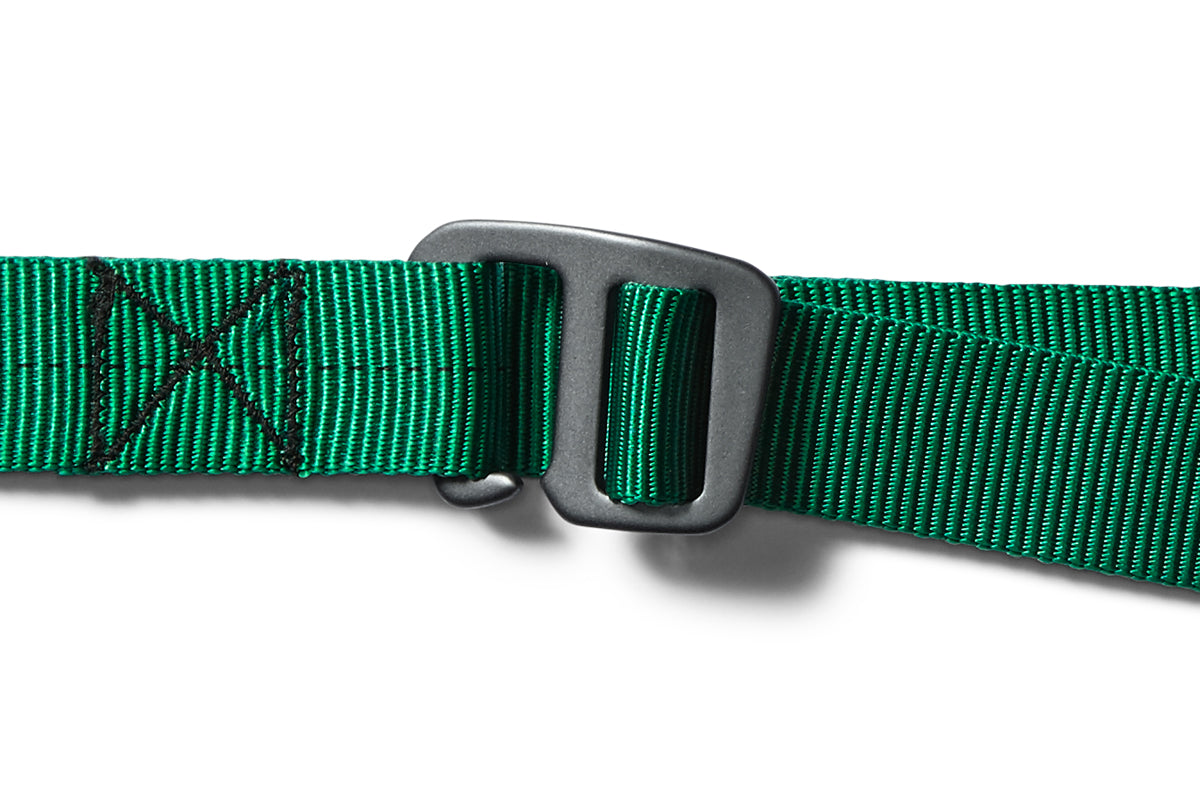 flat shot of the belt in tmnt green