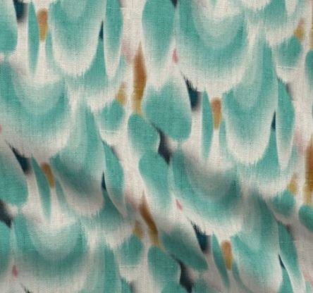 LONG Shibori wing spots cotton MASK