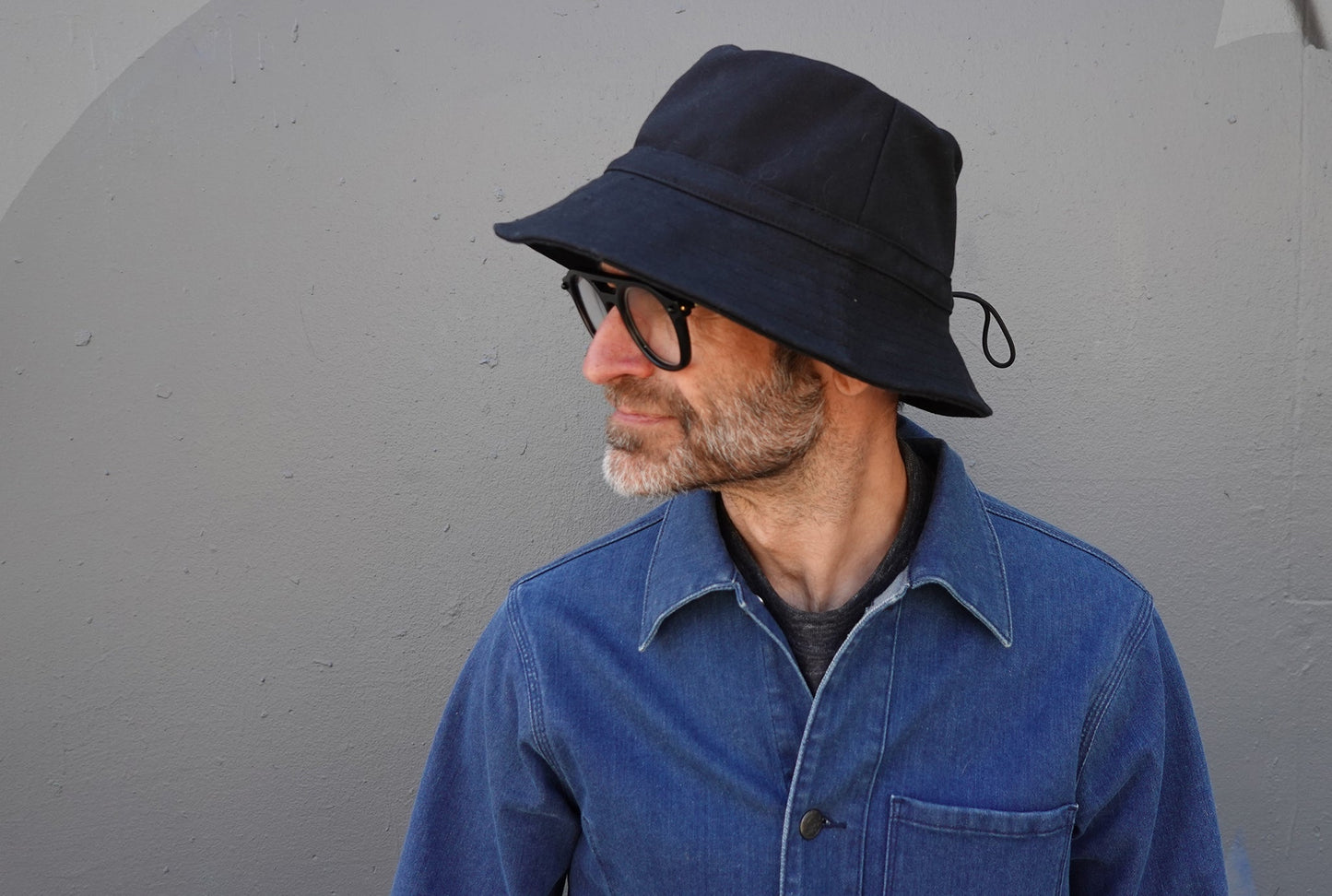 cotton canvas BUCKET HAT