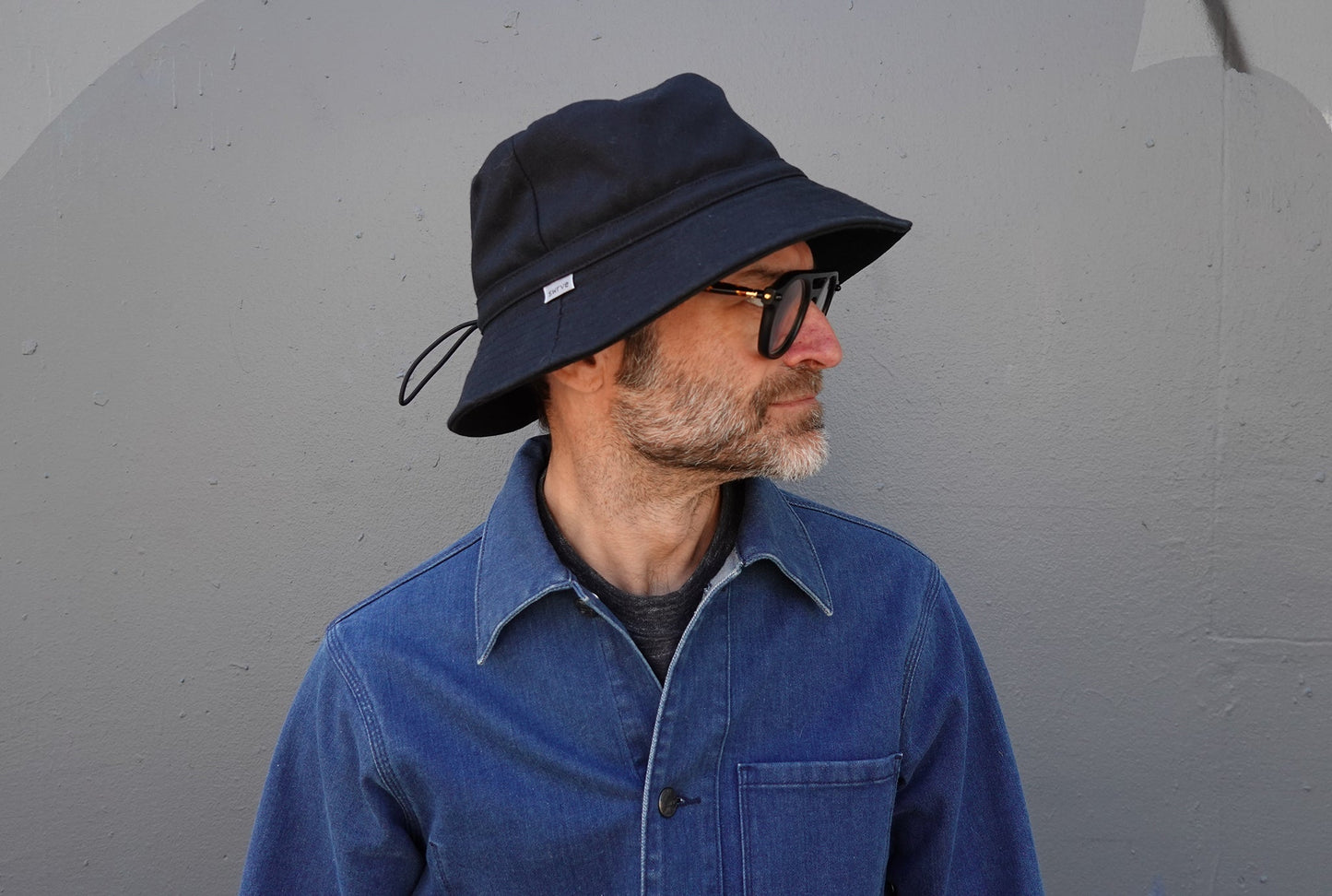 cotton canvas BUCKET HAT