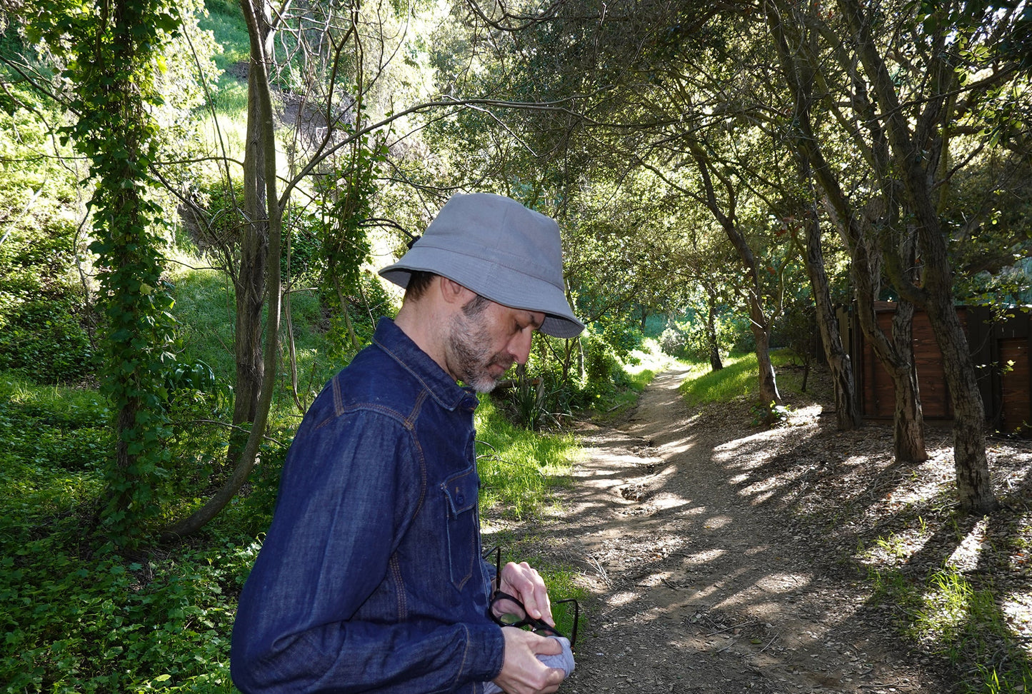 cotton canvas BUCKET HAT