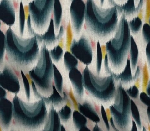 LONG Shibori wing spots cotton MASK