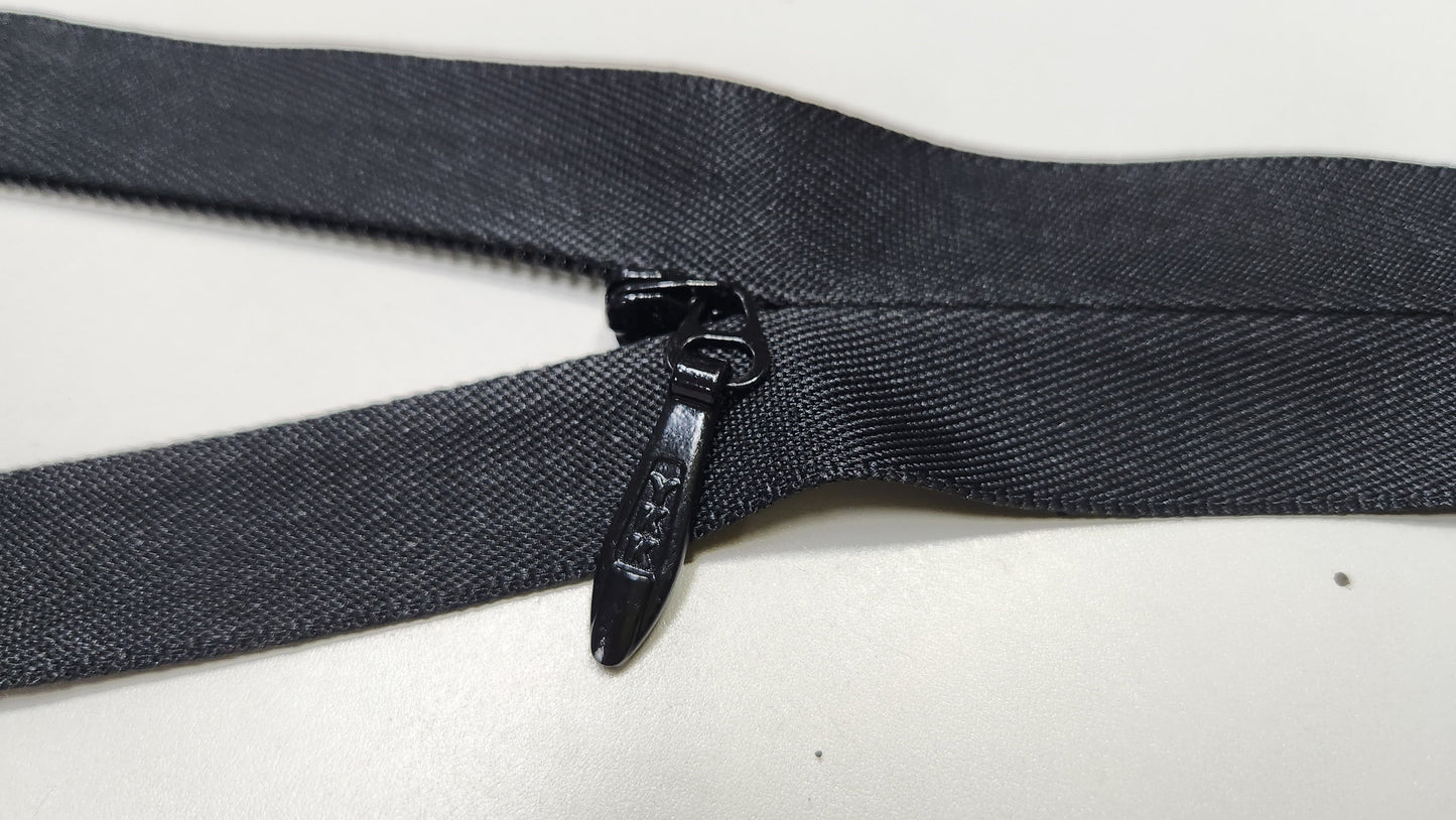 YKK invisible 1-way #5 coil ZIPPERS made in Japan