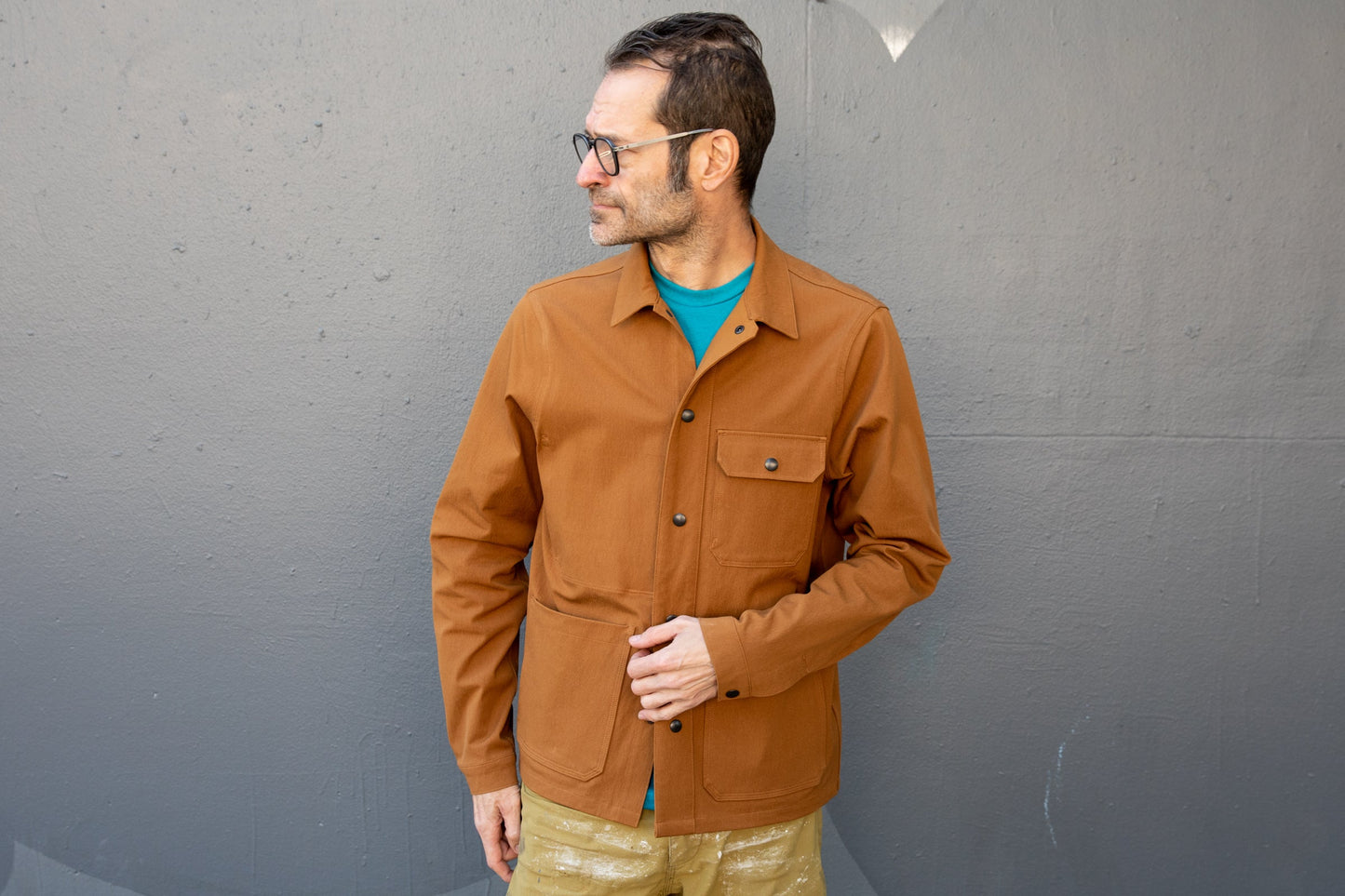 durable cotton WORK JACKET